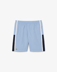 Men's Lightweight Colorblock Stripe Tennis Shorts