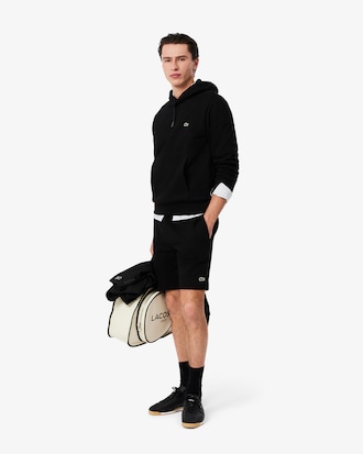 Shorts De tela de corte regular para hombre