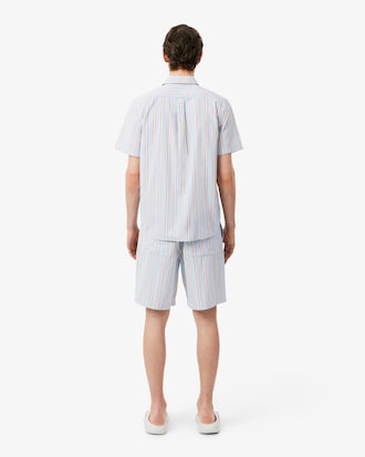 Short ray&eacute; popeline de coton