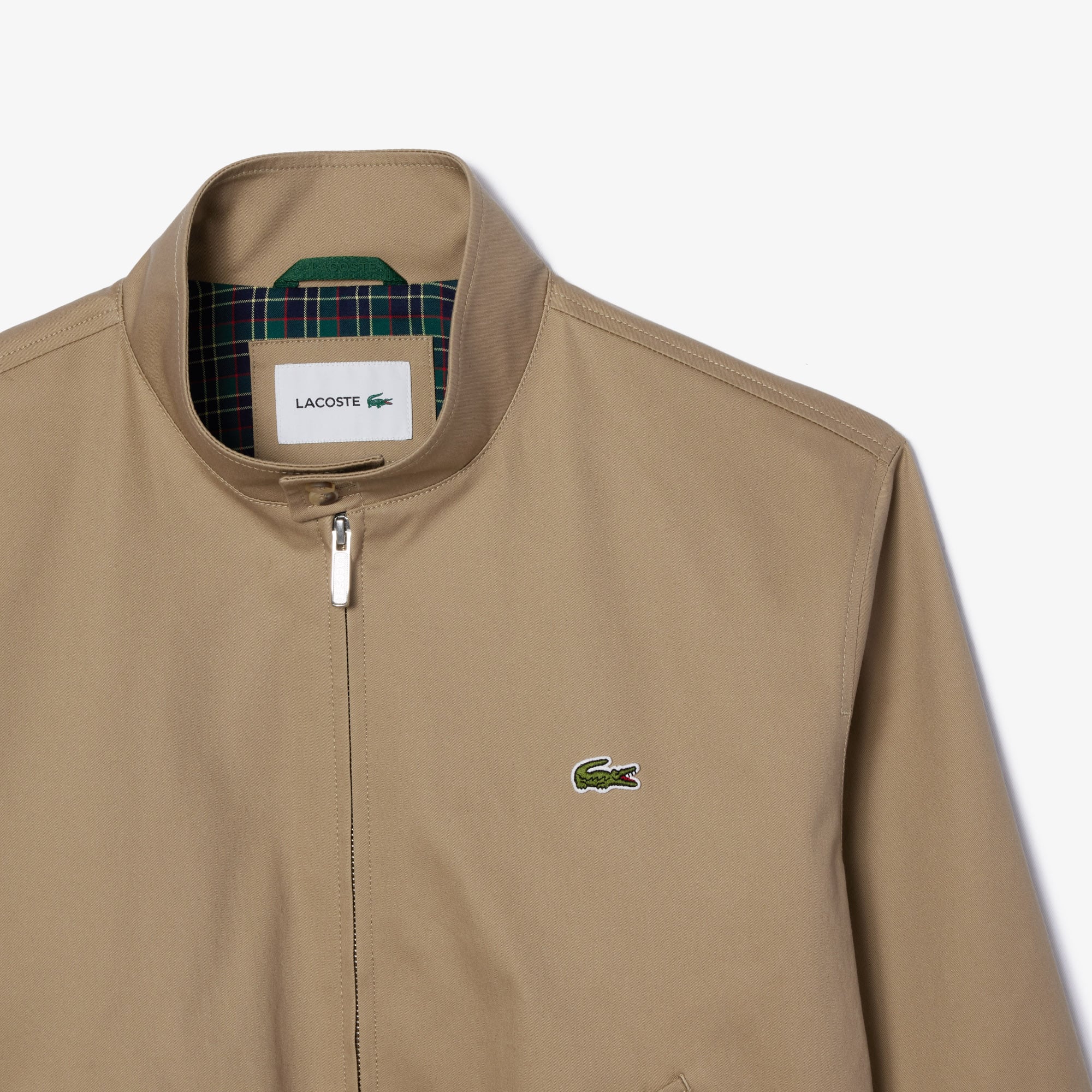 Men's Water-Repellent Twill Harrington Jacket - Jackets & Coats