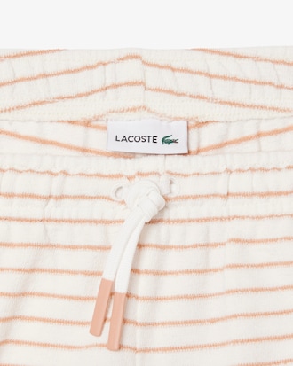 Kids' Striped Terry Shorts