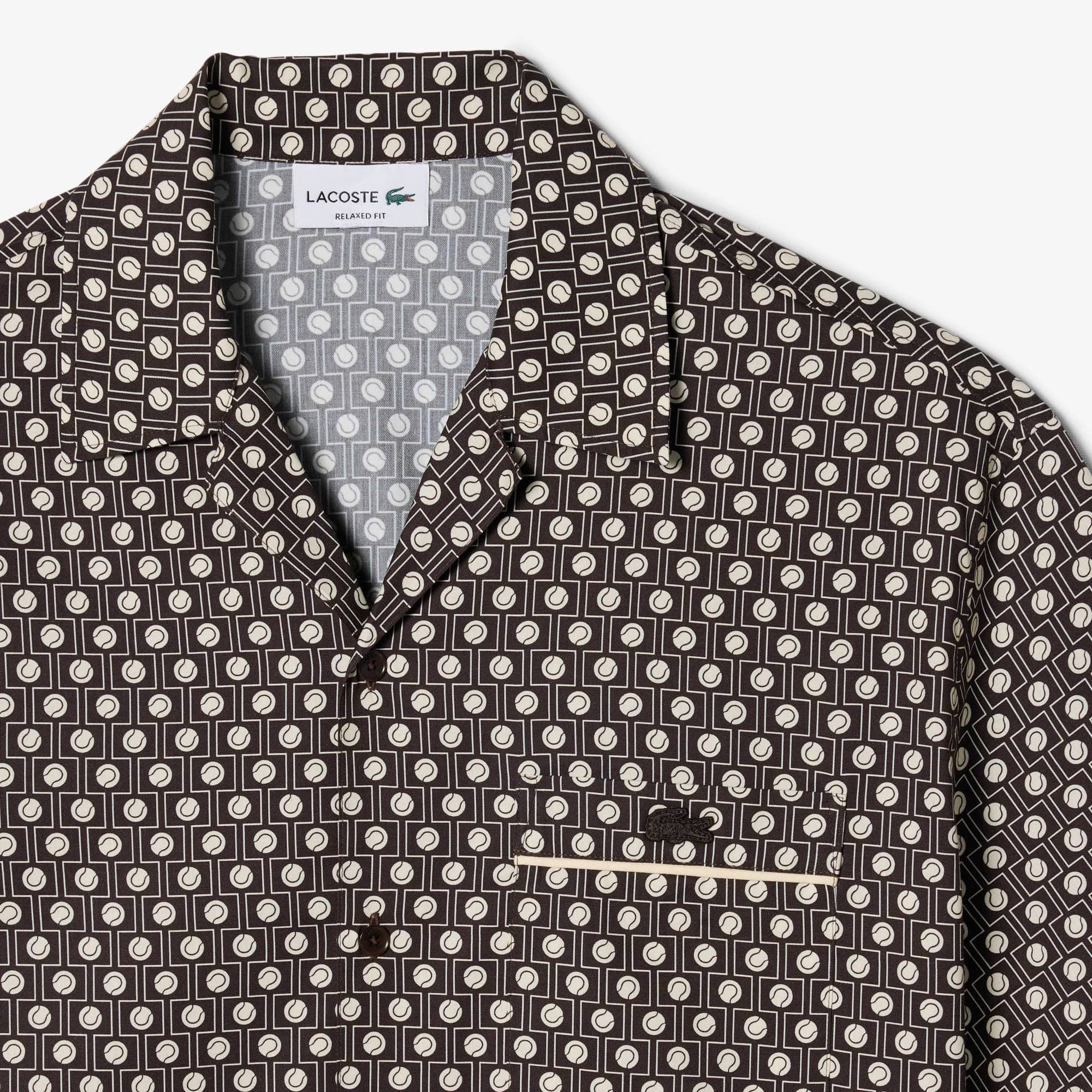 Relaxed Fit Short Sleeved Shirt