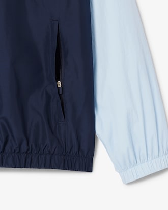 Men's Water-Repellent Colorblock Track Jacket