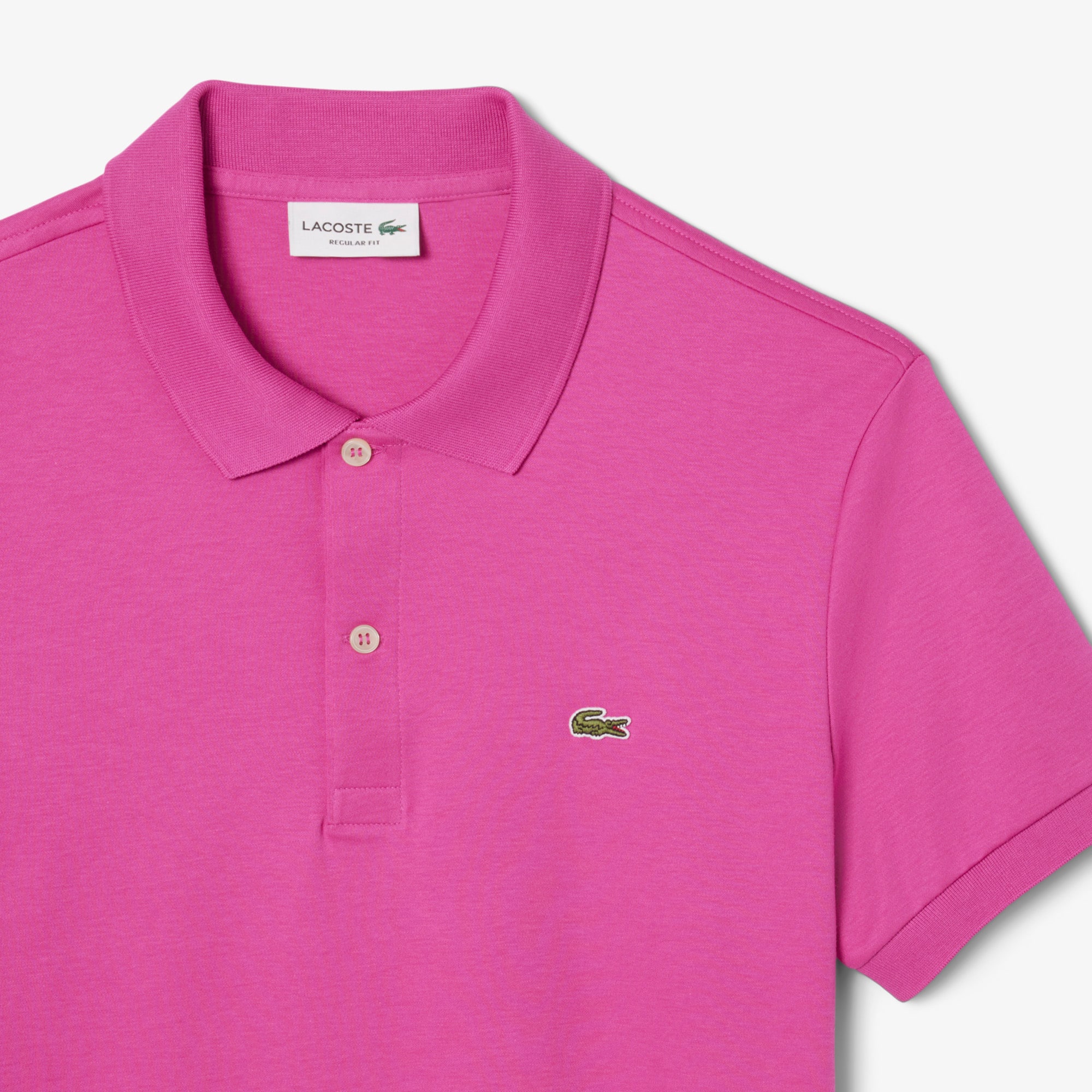【送料&関税込】Lacoste Polo pima Women's Slim Fit V-Neck Stretch Piqué Polo - Polo Shirts