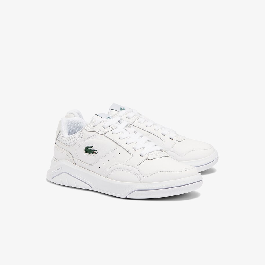 women's game advance luxe leather perforated sneakers
