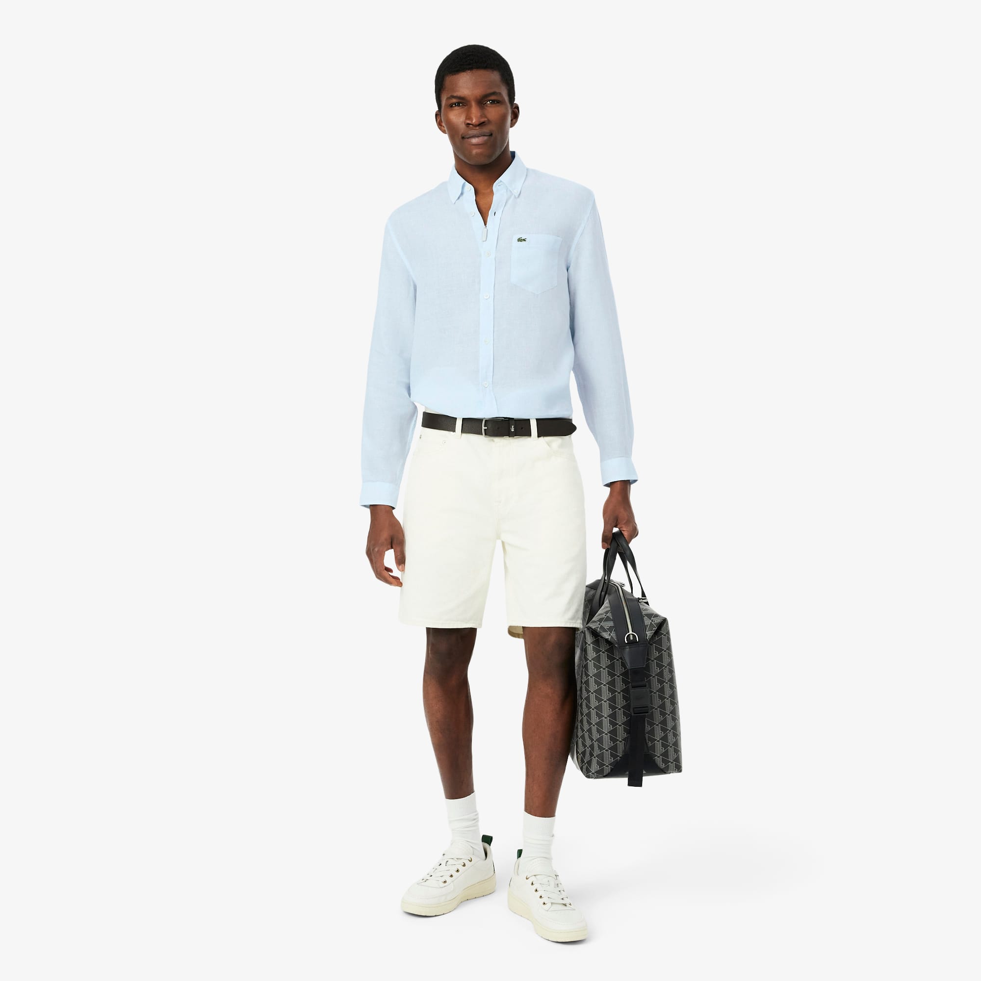 Men's Regular Fit Linen Shirt - Button Down Shirts - New In 2026