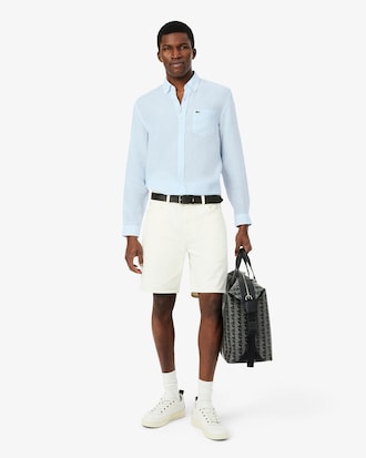 Men's Regular Fit Linen Shirt