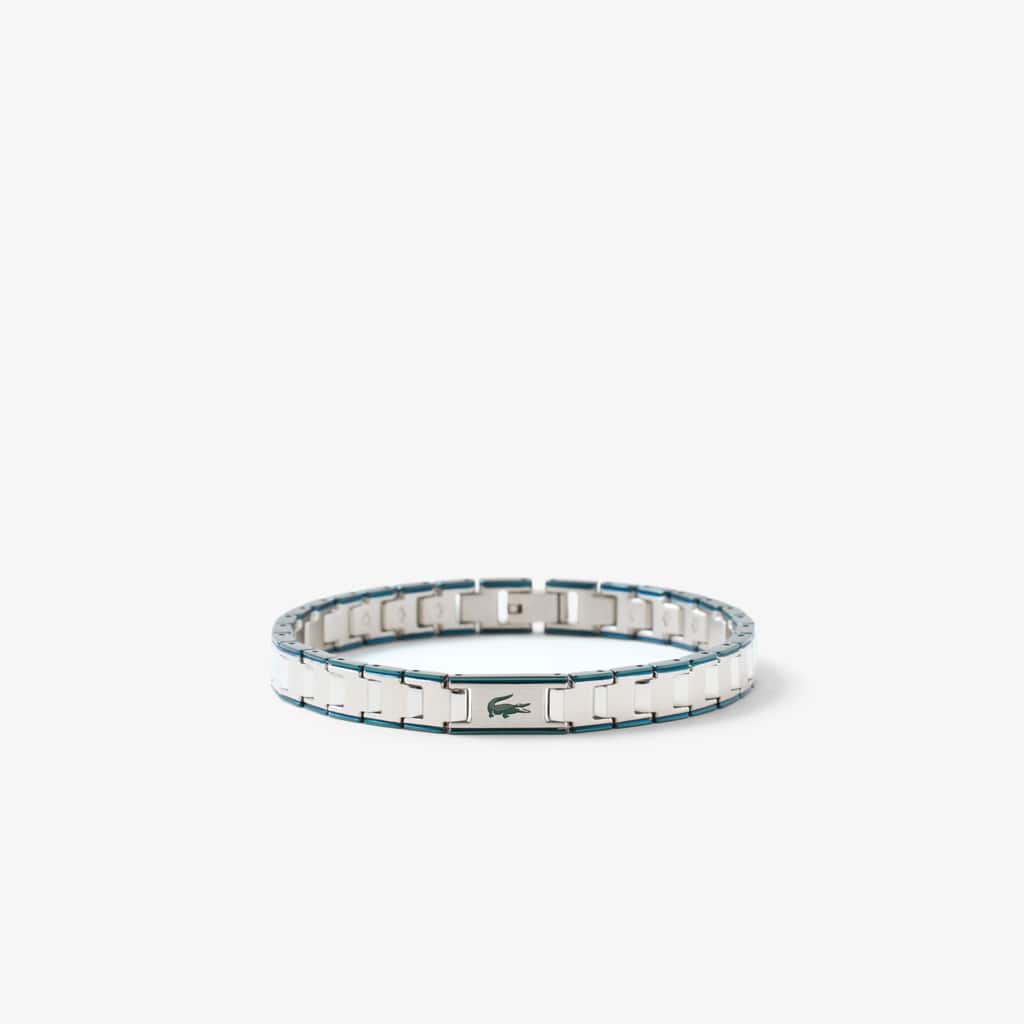 Lacoste Pulsera Metropole Edge Plateado