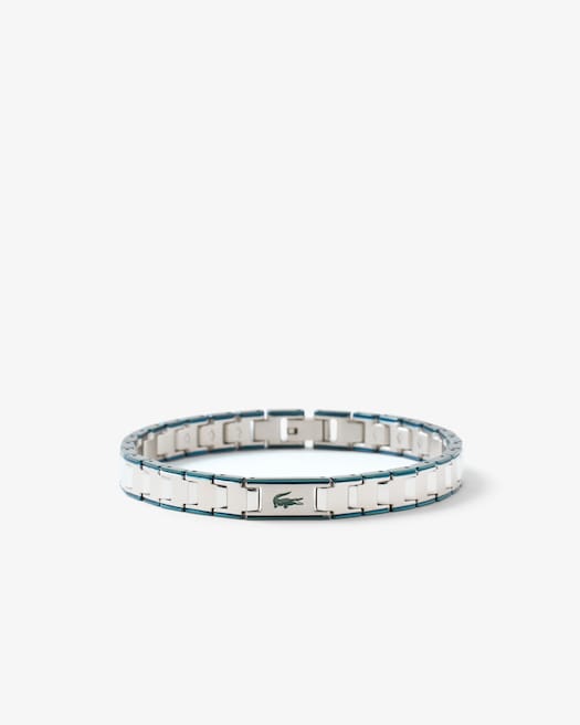 Silver and green