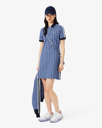 Women's Slim Fit Monogram Polo Dress