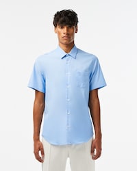 Men's Regular Fit Short Sleeve Cotton Shirt