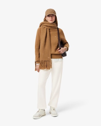 Women's 3D Knit Wool Sweater