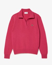Women's Made in France Seamless Cashmere Polo Neck Sweater