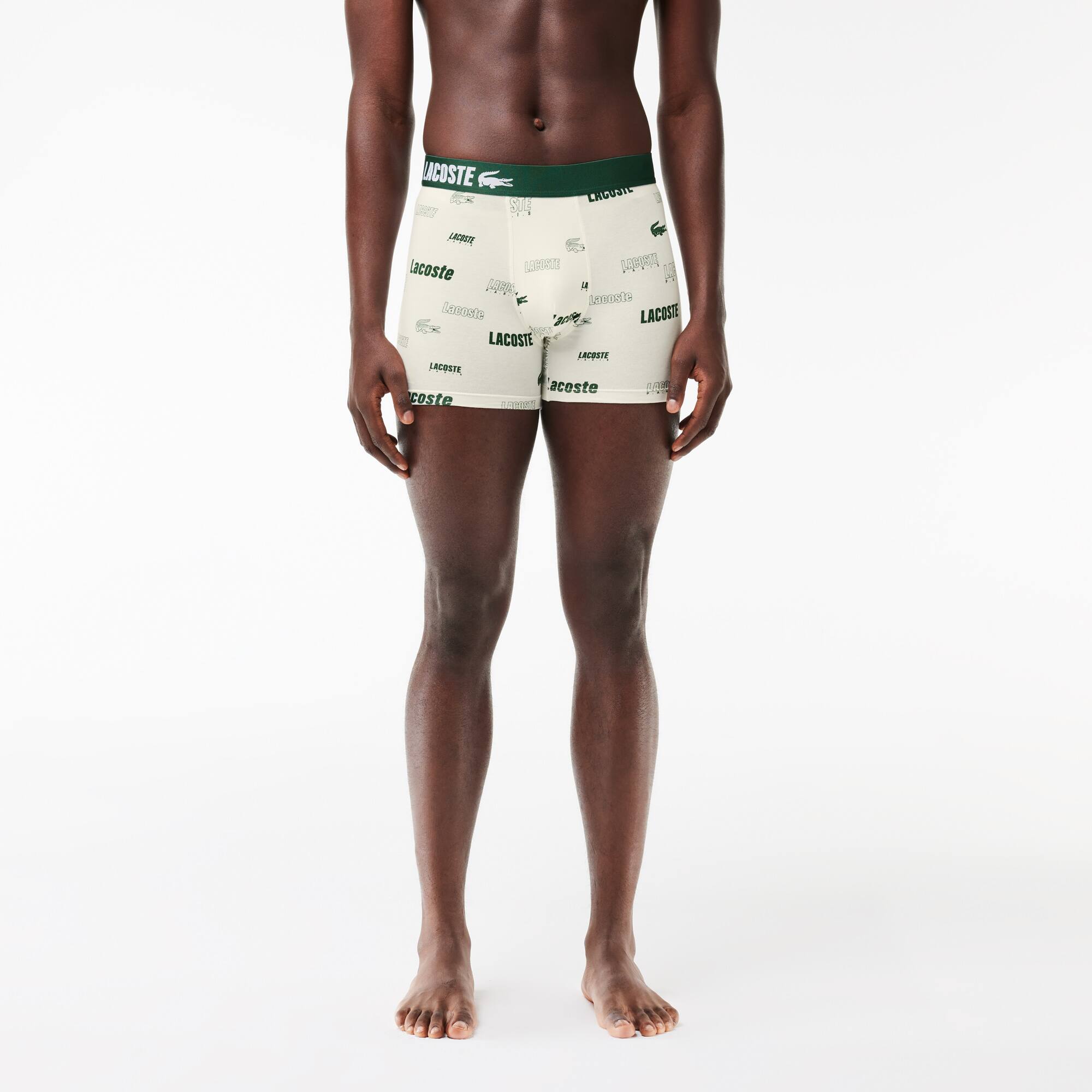 Men's Stretch Cotton Print Boxer Briefs 3-Pack - Underwear
