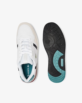 Sneakers T-Clip homme en cuir color&eacute;