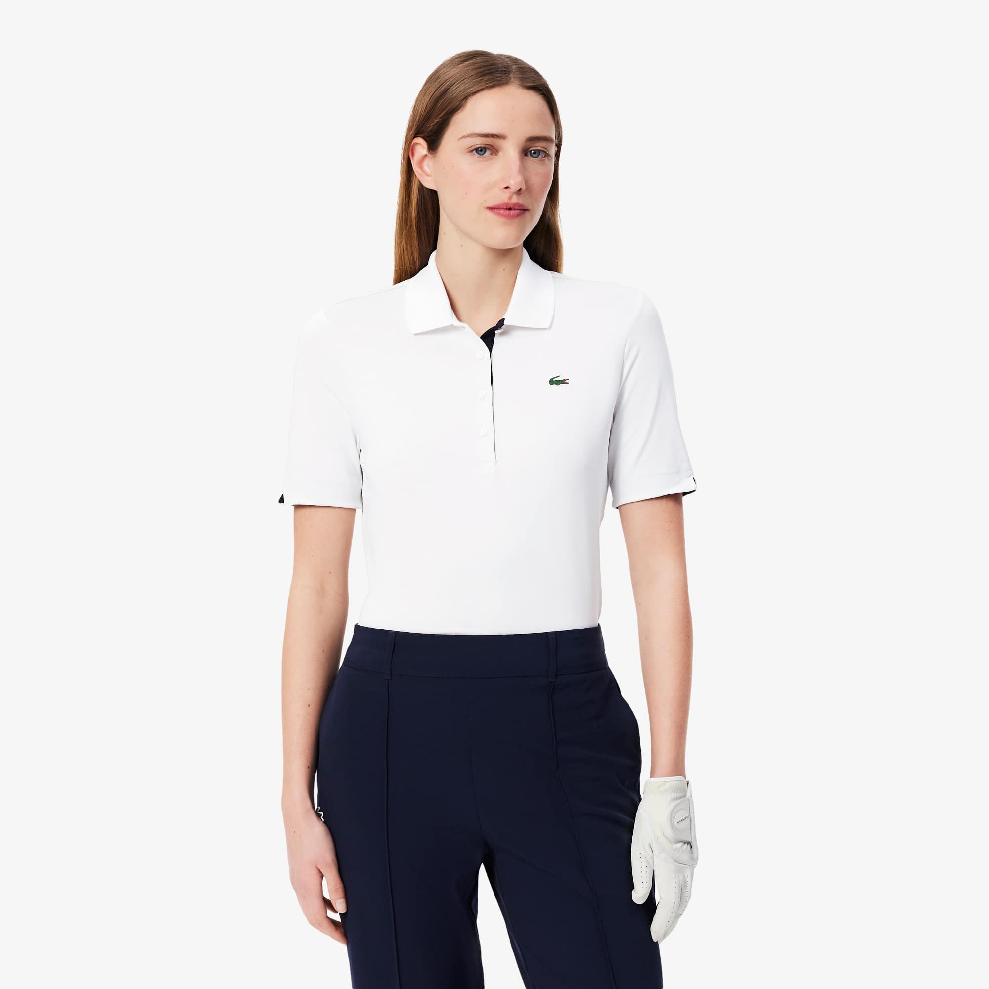 Women's Slim Fit UV Protect Stretch Golf Polo - Polo Shirts - New