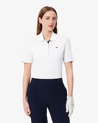 Polo De Golf El&aacute;stico Con Protecci&oacute;n Uv Y Corte Entallado Para Mujer
