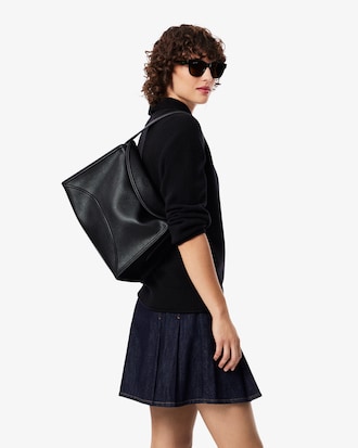 Large Everyday Club Flap Close Shoulder Bag