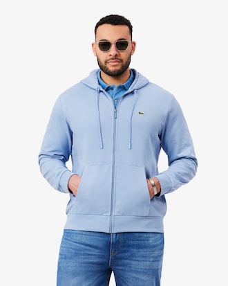 Sudadera Polar Cl&aacute;sica Con Cierre Para Hombre