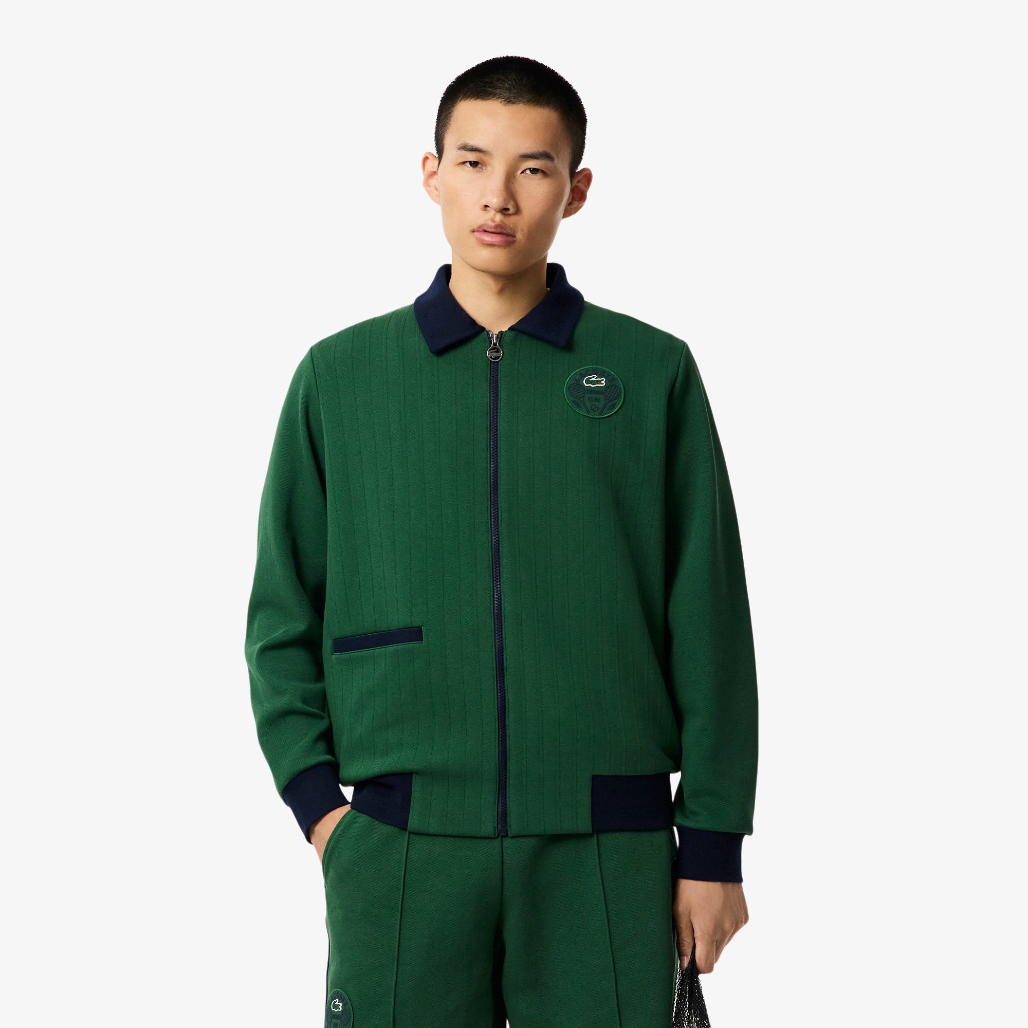 Lacoste Men's Tennis Heritage Ultra Dry Jacket