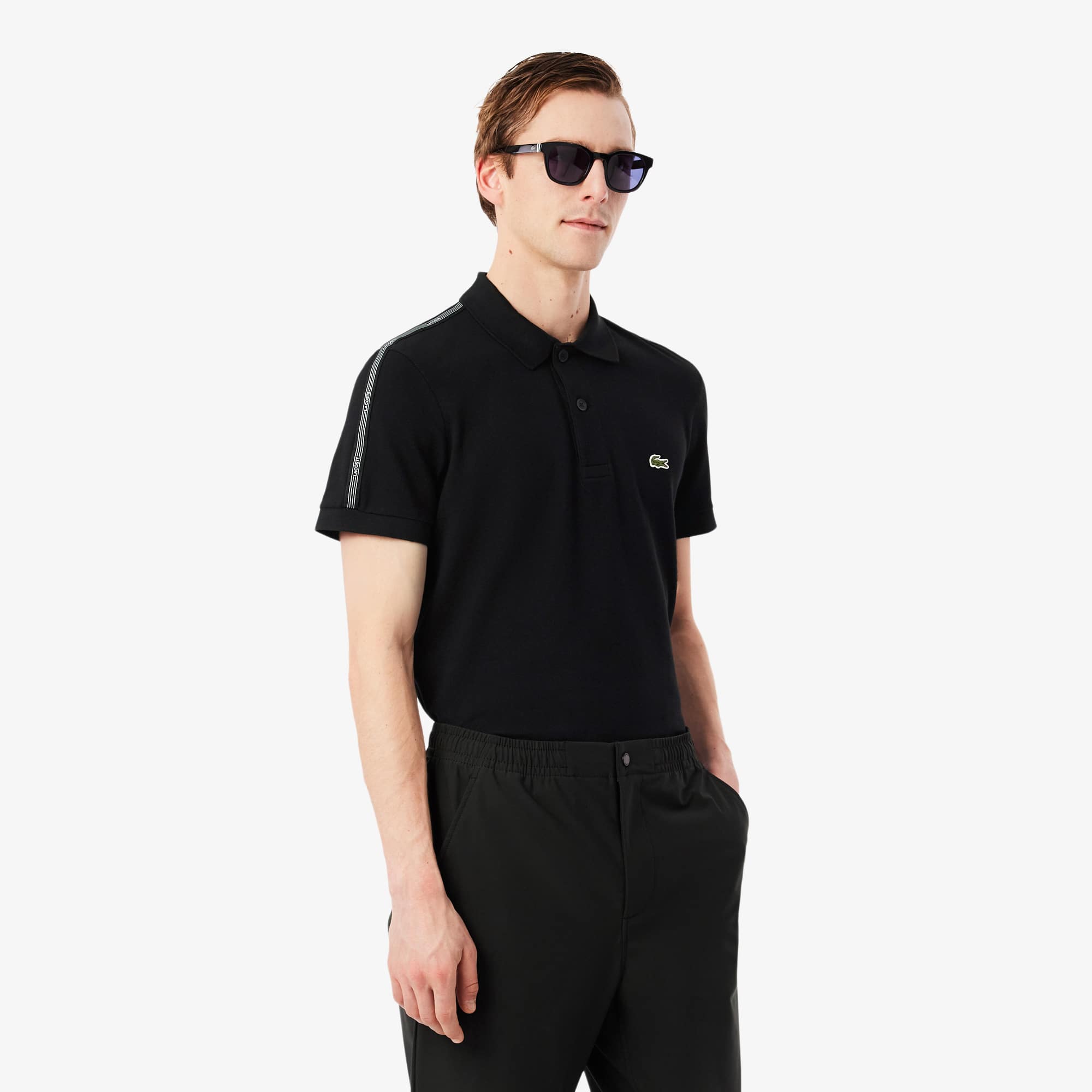 Regular Fit Logo Stripe Polo - Polo Shirts - New In 2026 | Lacoste