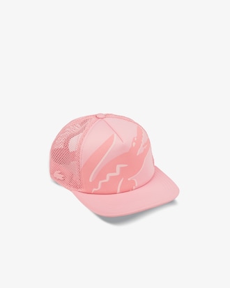 Unisex Crocodile Print Neoprene And Mesh Cap