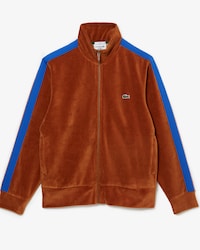Unisex Regular Fit Velvet Zip-Up Sweatshirt