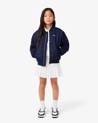 Polo Mini de Petit Piqu&eacute; con Cuello Ondulado para Ni&ntilde;os