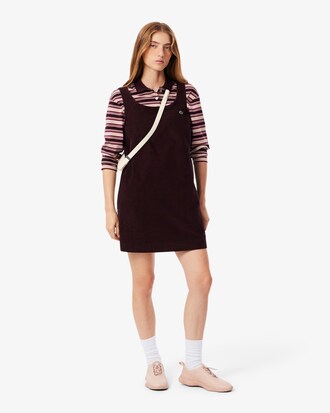Sleeveless Corduroy Dress