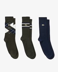 Unisex 3-Pack Cotton Socks Gift Set