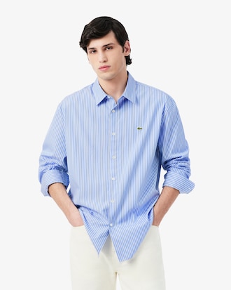 Regular Fit Striped Pinpoint Shirt