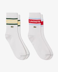 Unisex 2-Pack Ribbed Cotton Socks