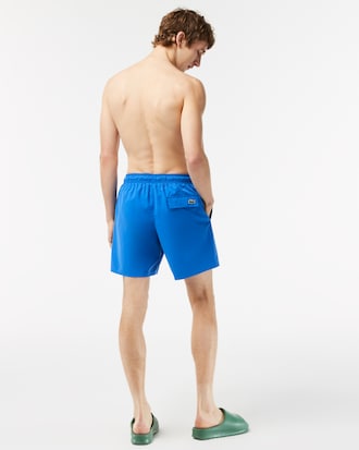 Traje de baño de hombre Lacoste de secado rápido con bolsa de viaje