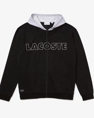 Men's Branded Cotton Fleece Lounge Hoodie