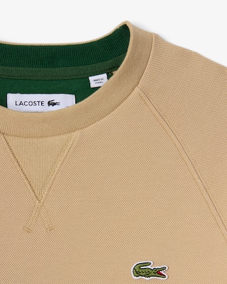 Women’s Crew Neck Piqué Sweatshirt