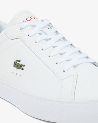 Men's Powercourt Graphic Leather Sneakers