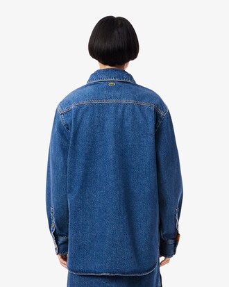 Women's Oversized Denim Overshirt