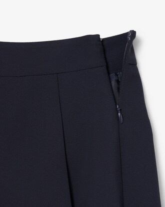 Short Fluid Pleated Skirt