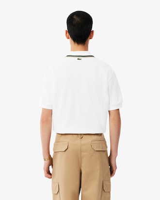 Classic Fit French Made Badge Accent Polo Shirt