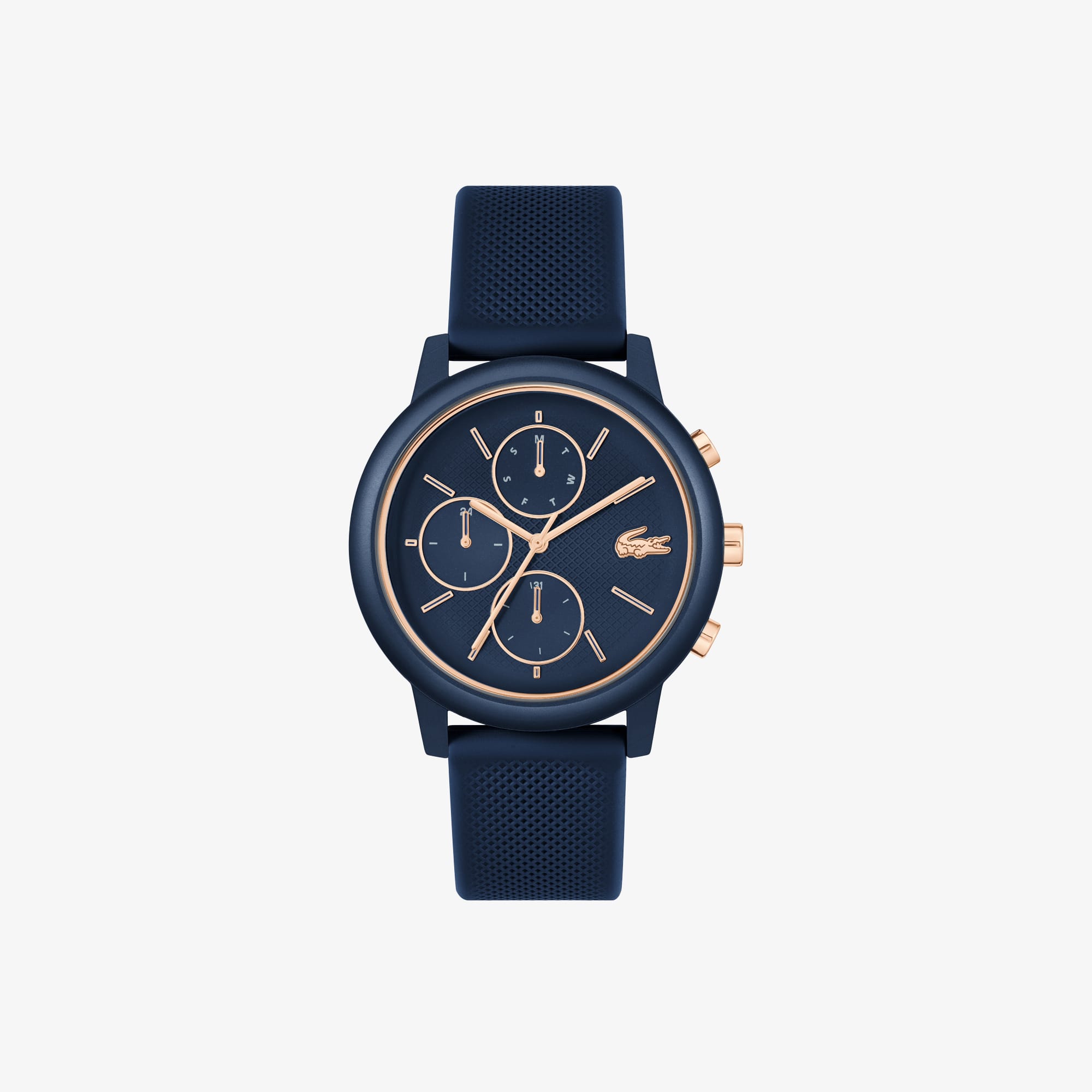 Lacoste .12.12 Move Multi Silicone Watch - One Size In Blue