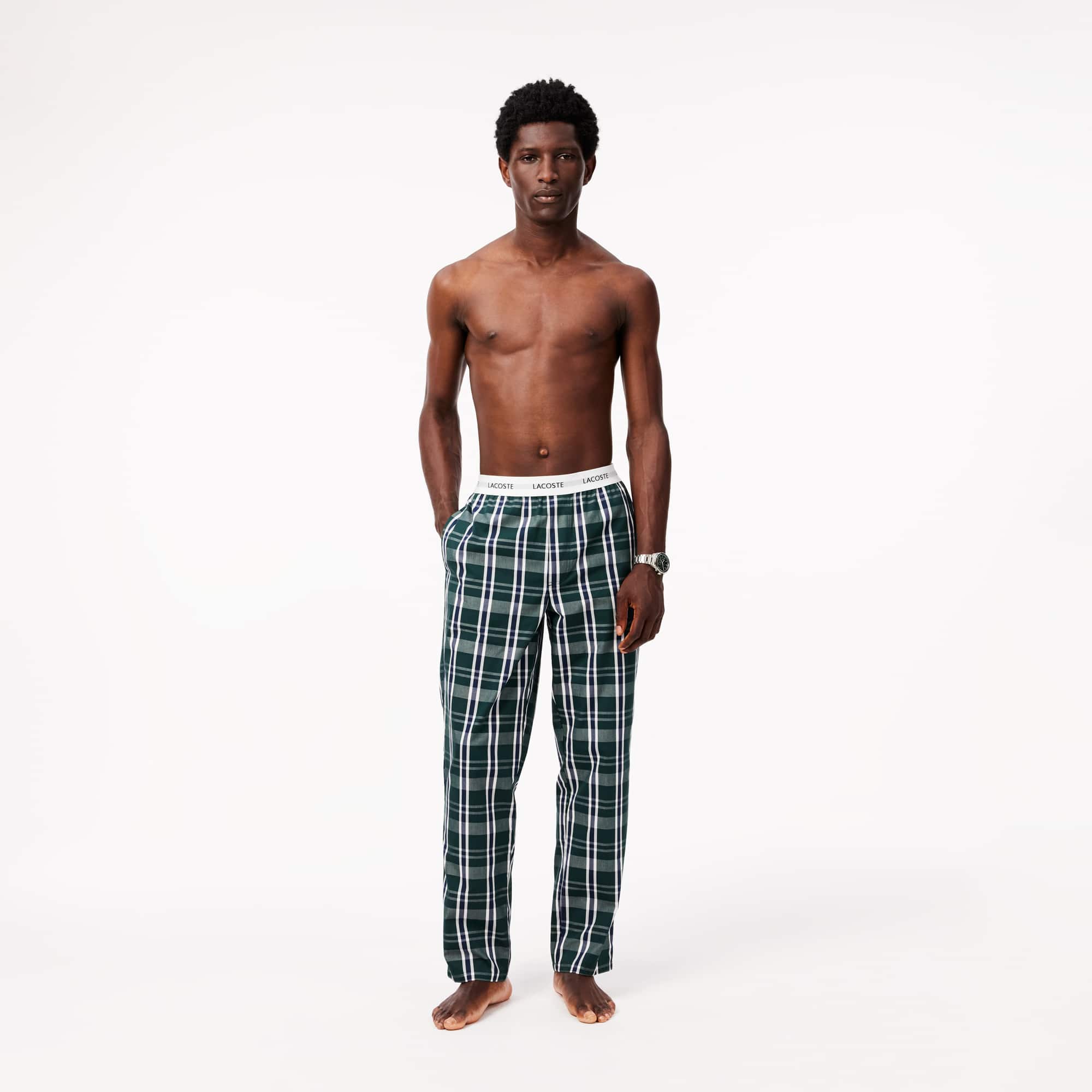 Men's Plaid Poplin Pajama Pants - Underwear & Loungewear - New In