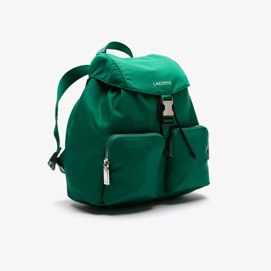Unisex Branded Nylon Flap Backpack - Men's Bags - New In 2023 | Lacoste