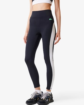 Women's Lacoste x Bandier All Motion Colorblock Leggings