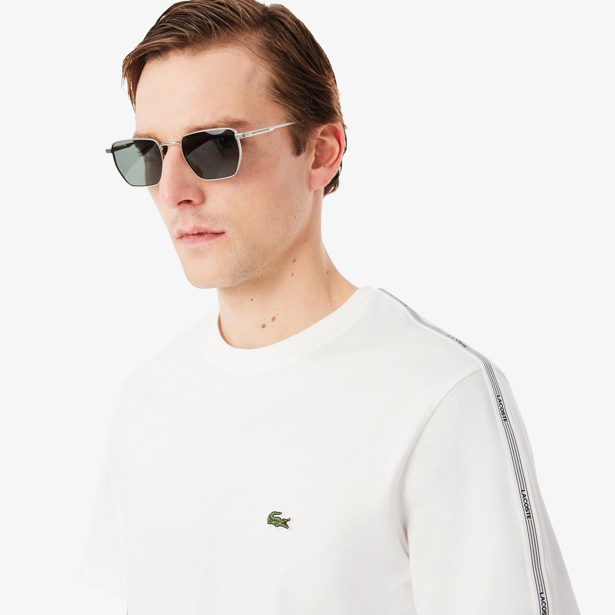 Branded Stripe Band T-Shirt