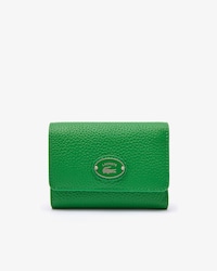 Top Grain Leather Flap Close Wallet