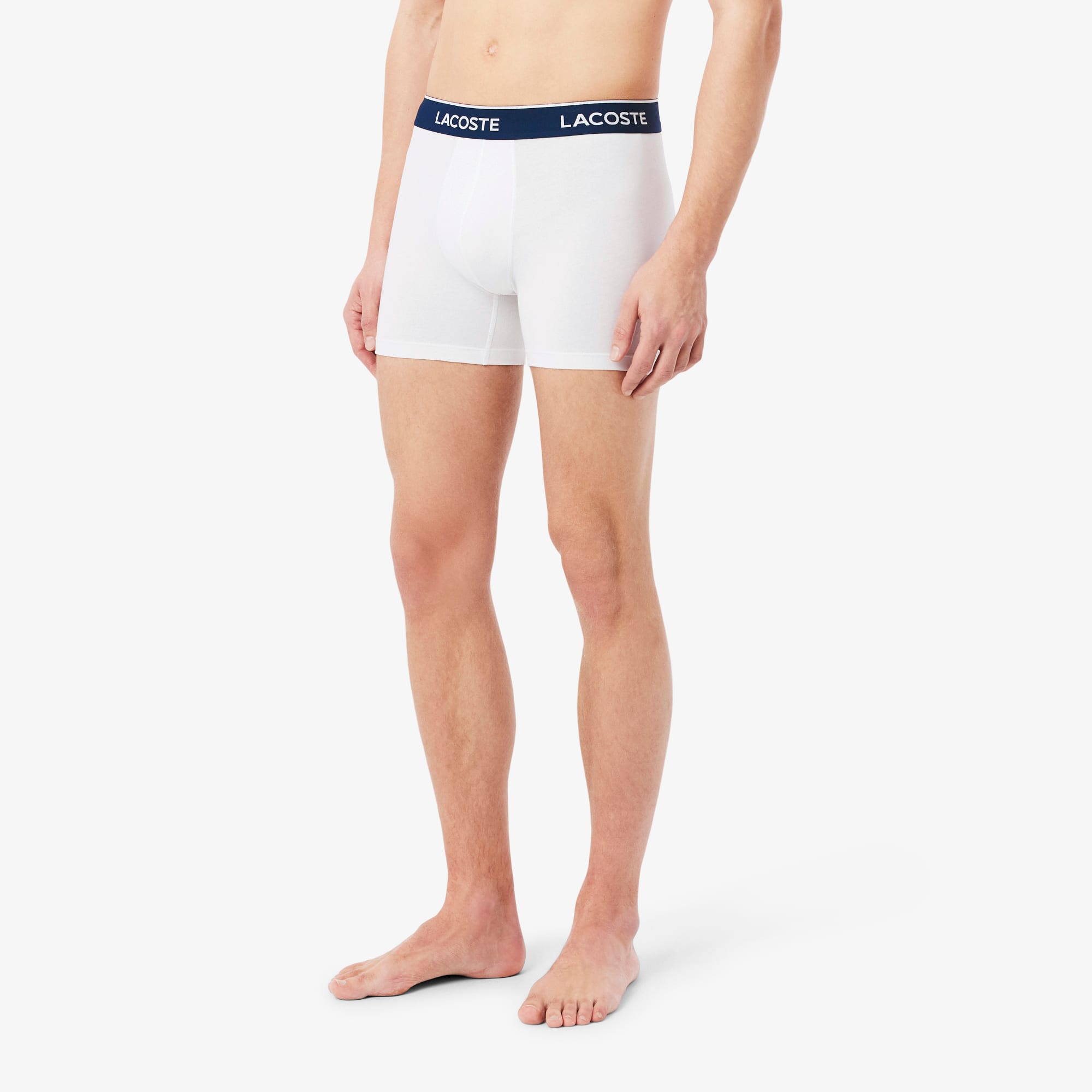 Men's 3-Pack Stretch Cotton Boxer Briefs