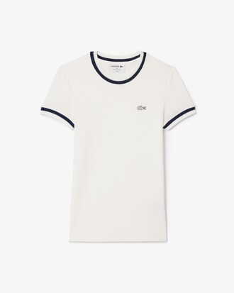 Women's Made In France Slim Fit Piqu&eacute; T-Shirt