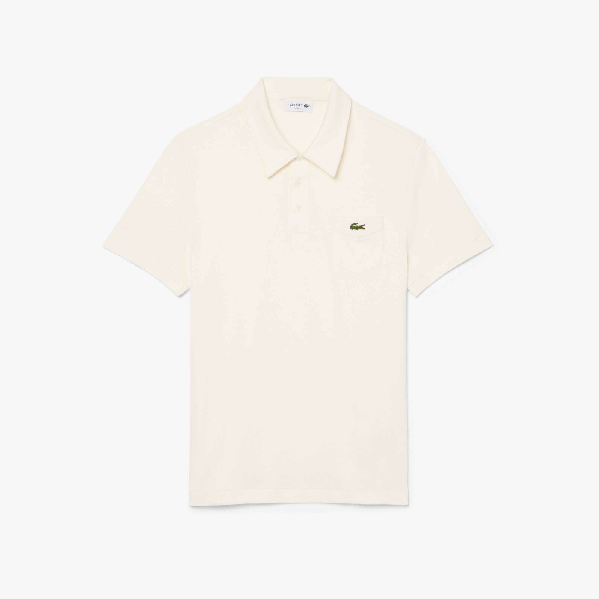 Men's Slim Fit Cotton Polo - Polo Shirts - New In 2026 | Lacoste