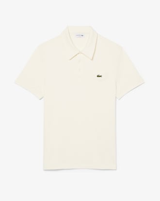 Polo de algod?n de corte ajustado para hombre