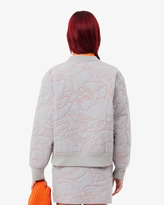Women's Oversized Reversible Embroidered Sweatshirt